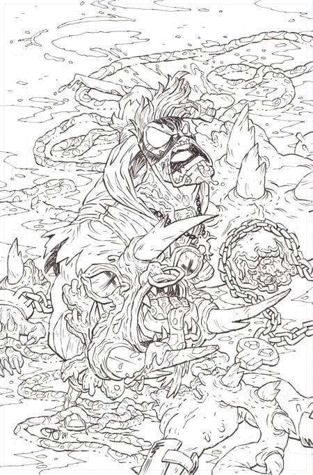 FINAL BOSS #10 CVR F INC 1:50 DEREK HUNTER B&W VIRGIN VAR (MR) (Release Date: 09/30/2026)