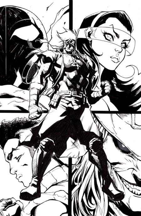 Image Comics Comic Books > Incentives FINAL BOSS #11 CVR D INC 1:25 ALE GARZA B&W VIRGIN VAR (MR) (Release Date: 10/28/2026) 70985304494901141 0826IM0412