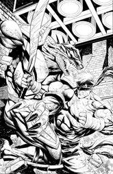 Image Comics Comic Books > Incentives FINAL BOSS #11 CVR E INC 1:50 TYLER KIRKHAM B&W VIRGIN VAR (MR) (Release Date: 10/28/2026) 70985304494901151 0826IM0413