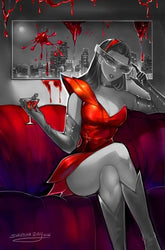 Image Comics Comic Books > Incentives FINAL BOSS #13 CVR E INC 1:50 SUKESHA RAY B&W VAR (MR) (Release Date: 01/27/2027) 70985304494901351 1126IM0345