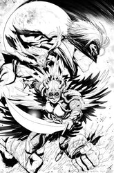 Image Comics Comic Books > Incentives FINAL BOSS #7 CVR D INC 1:25 TYLER KIRKHAM VAR B&W (MR) 70985304494900741 0426IM0350