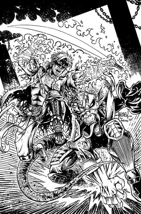 Image Comics Comic Books > Incentives FINAL BOSS #8 CVR D INC 1:25 ANDREW MANGUM B&W VIRGIN VAR (MR) 70985304494900841 0526IM0342