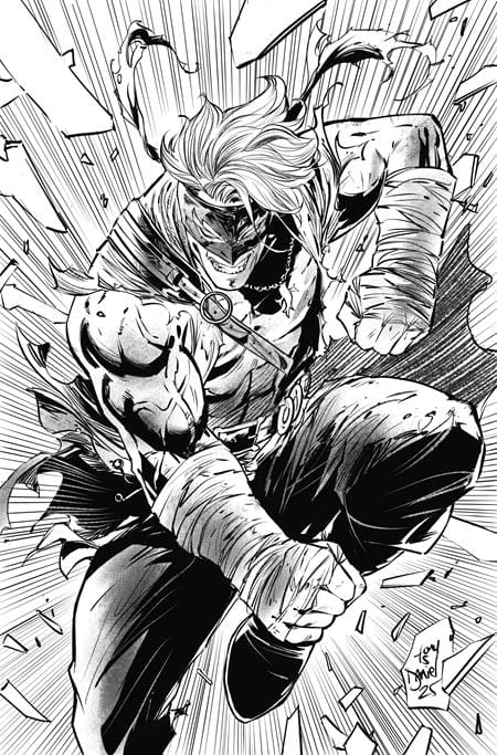 Image Comics Comic Books > Incentives FINAL BOSS #8 CVR F INC 1:100 TONY DANIEL B&W VIRGIN FOIL VAR (MR) 70985304494900861 0526IM0344