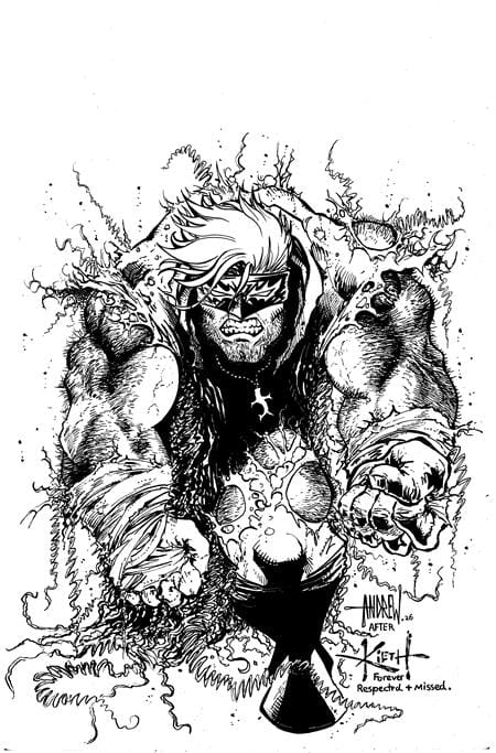 Image Comics Comic Books > Incentives FINAL BOSS #9 CVR D INC 1:25 ANDREW MANGUM B&W VIRGIN VAR (MR) (Release Date: 08/26/2026) 70985304494900941 0626IM0338