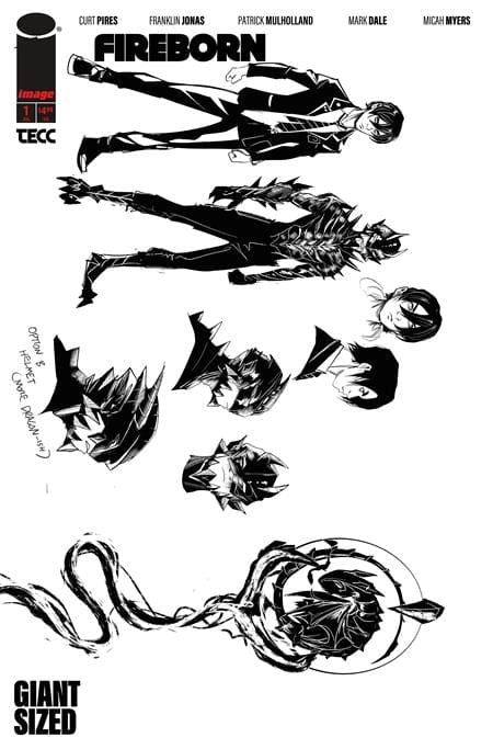 Image Comics Comic Books > Incentives FIREBORN #1 CVR F INC 1:15 PATRICK MULHOLLAND DESIGN VAR 70985304615800161 0226IM0292