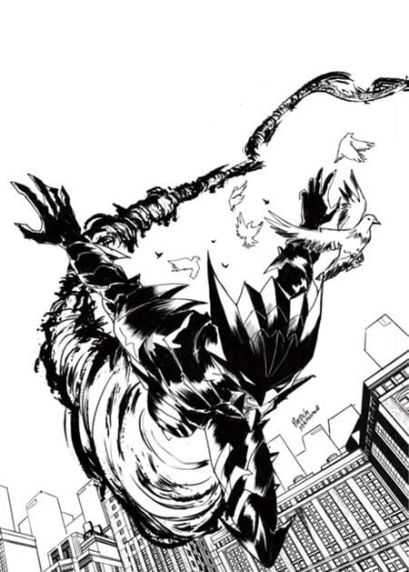 FIREBORN #6 CVR H INC 1:50 PATRICK MULHOLLAND B&W VIRGIN CARDSTOCK VAR (Release Date: 11/25/2026)