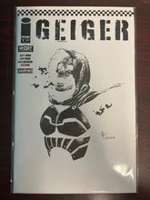 GEIGER #1 (2024) CVR F INC 1:1000 GARY FRANK ORIGINAL ART CONVENTION SKETCH COVER VAR