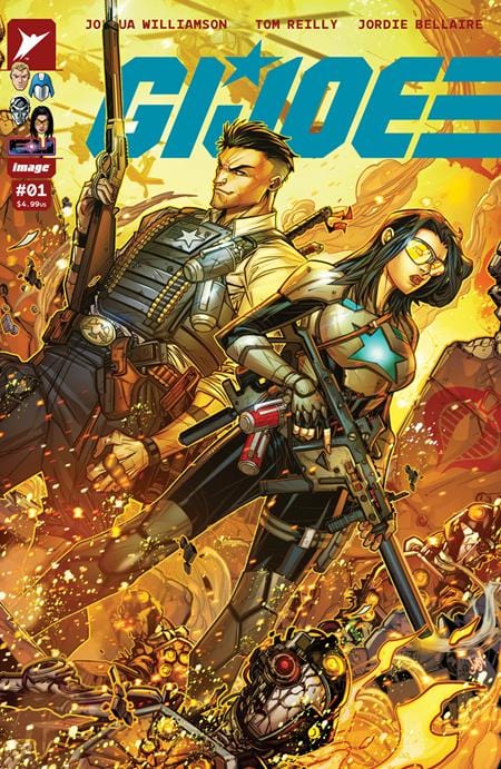 GI JOE #1 Cover K 1:100 INCV FOIL MEYERS VAR [SIGNED BY JOSH WILLIAMSON]