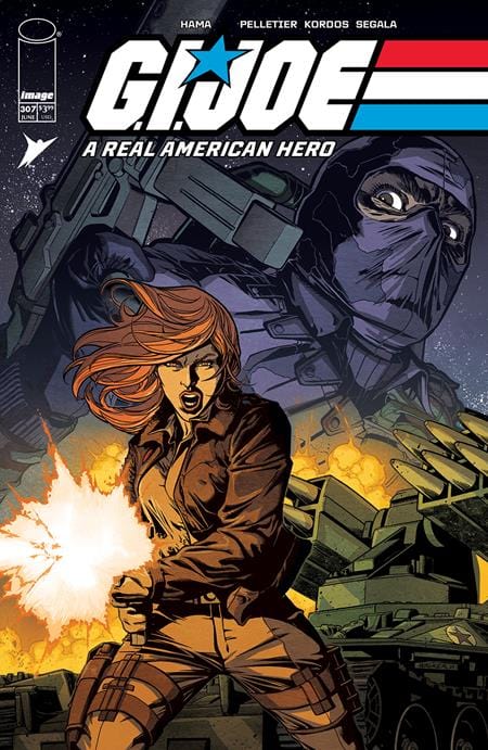 GI JOE A REAL AMERICAN HERO #307 CVR C INC 1:10 BRAD WALKER & FRANCESCO SEGALA VAR