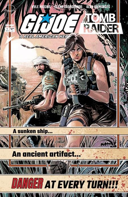 Image Comics Comic Books > Incentives GI JOE A REAL AMERICAN HERO TOMB RAIDER #1 (OF 5) CVR D INC 1:25 CHRIS MOONEYHAM VINTAGE JOE VAR 70985304886200141 0826IM8003