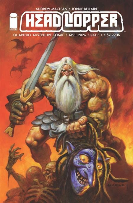 Image Comics Comic Books > Incentives HEAD LOPPER #1 (2026) CVR F INC 1:25 ALEX HORLEY VAR (MR) 70985301945900611 0226IM0304