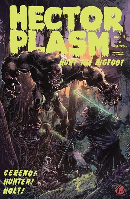HECTOR PLASM HUNT THE BIGFOOT #1 (OF 3) CVR D INC 1:25 TOM FOWLER VAR (MR)