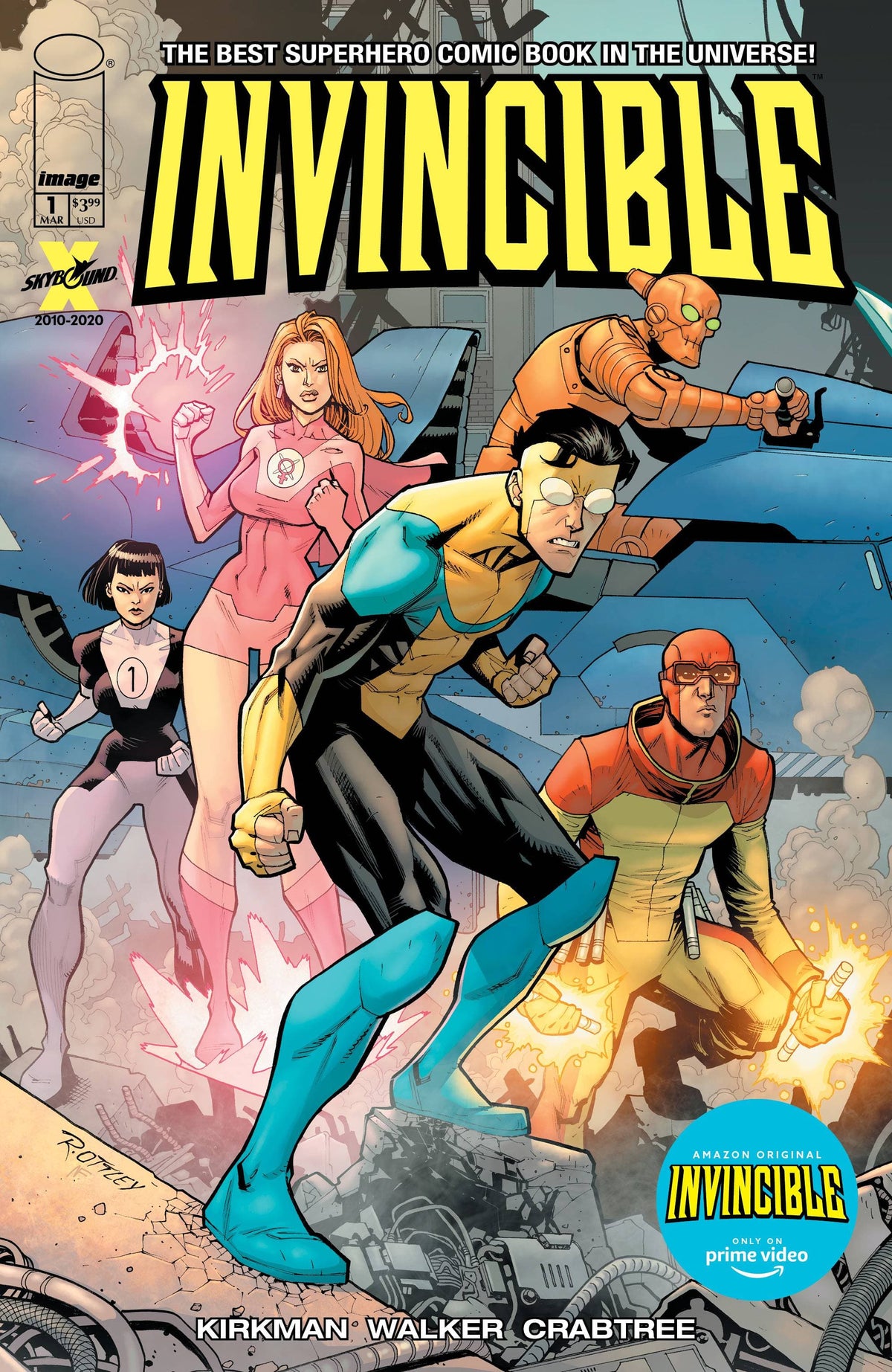Image Comics Comic Books > Incentives INVINCIBLE #1 AMAZON PRIME VIDEO EDITION 70985303126000111 JAN218115
