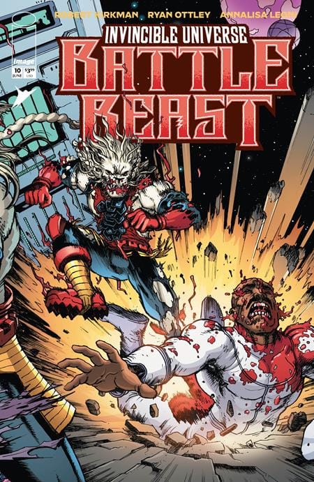 Image Comics Comic Books > Incentives INVINCIBLE UNIVERSE BATTLE BEAST #10 CVR C INC 1:10 CHRIS BURNHAM & BRIAN REBER VAR 70985304269301031 0426IM0393