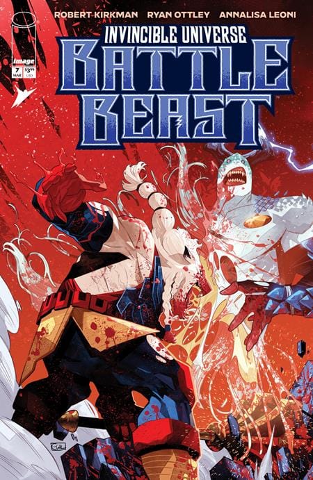 Image Comics Comic Books > Incentives INVINCIBLE UNIVERSE BATTLE BEAST #7 CVR E INC 1:50 EDWIN GALMON VAR 70985304269300751 0126IM0314
