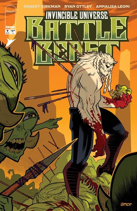 Image Comics Comic Books > Incentives INVINCIBLE UNIVERSE BATTLE BEAST #9 CVR F INC 1:100 JOHN AMOR VAR 70985304269300961 0326IM0355