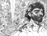 Image Comics Comic Books > Incentives KARMAN BLADE #3 (OF 4) CVR C INC 1:25 IAN BERTRAM B&W WRAPAROUND VIRGIN VAR (MR) (Release Date: 11/11/2026) 70985304859600331 0926IM0385