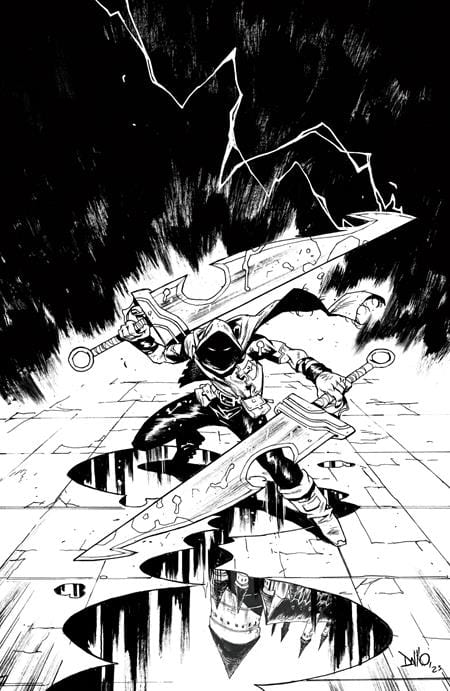 Image Comics Comic Books > Incentives LOST FANTASY #5 CVR D INC 1:15 MAXI DALLO B&W VAR 70985304284600541 0925IM0371