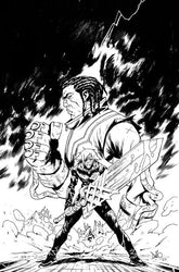 Image Comics Comic Books > Incentives LOST FANTASY #6 CVR C INC 1:15 MAXI DALLO B&W VAR 70985304284600631 1025IM0388