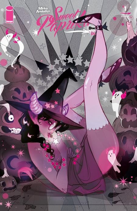 MIRKA ANDOLFOS SWEET PAPRIKA BLACK WHITE & PINK HALLOWEEN SPECIAL #1 (OF 2) CVR E INC 1:50 HOMARE VAR (MR) (Release Date: 10/21/2026)