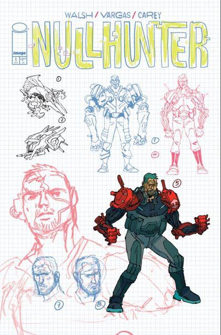 IMAGE COMICS Comic Books > Incentives NULLHUNTER #1 (OF 12) CVR E 1:25 INCV DESIGN VAR (MR) 70985304126900151