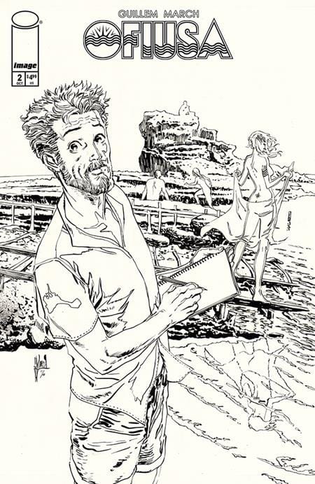 Image Comics Comic Books > Incentives OFIUSA #2 (OF 6) CVR D INC 1:25 GUILLEM MARCH RAW ART VAR (MR) (Release Date: 10/21/2026) 70985304860200241 0826IM0473