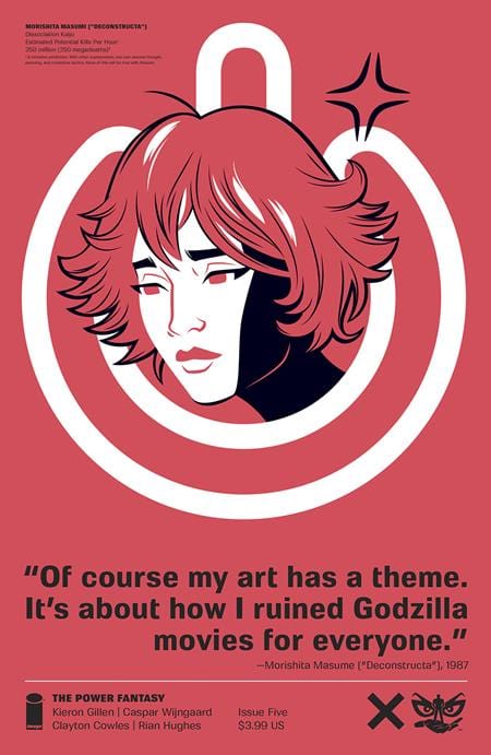 Image Comics Comic Books > Incentives POWER FANTASY #5 CVR C INC 1:50 RIAN HUGHES VAR (MR) 70985304061300531 1024IM399