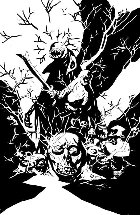 Image Comics Comic Books > Incentives RED ROOTS #1 1:50 INCV CVR I MIKE MIGNOLA B&W VIRGIN VAR 70985304599100191 0226IM8215