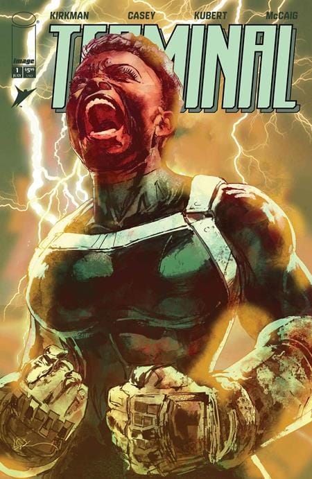 Image Comics Comic Books > Incentives > Signed TERMINAL #1 CVR E INC 1:25 BILL SIENKIEWICZ VAR (MR) [SIGNED BY JOE CASEY] TE-0526IM0259-SIGNED