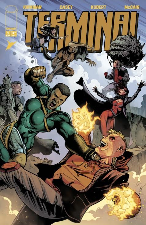 TERMINAL #1 THIRD EYE EXCLUSIVE RILEY BROWN VARIANT [SIGNED BY JOE CASEY]