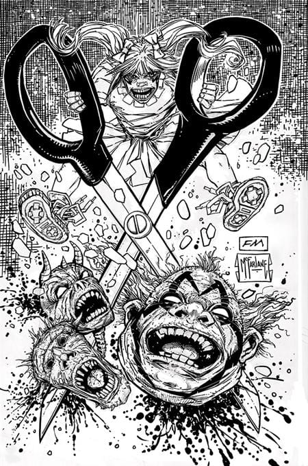 SPAWN THE CURSE OF SHERLEE JOHNSON #3 CVR D INC 1:25 FRANK MILLER & TODD MCFARLANE B&W VAR