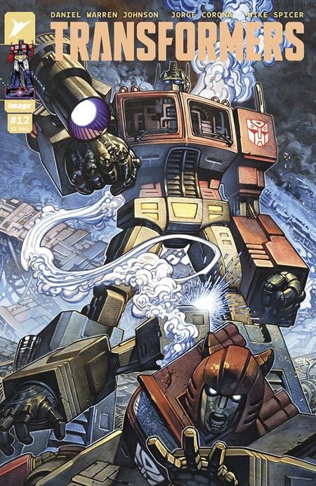 Image Comics Comic Books > Incentives TRANSFORMERS #12 CVR D INC 1:25 CHRIS STEVENS VAR 70985303861001241 0724IM415