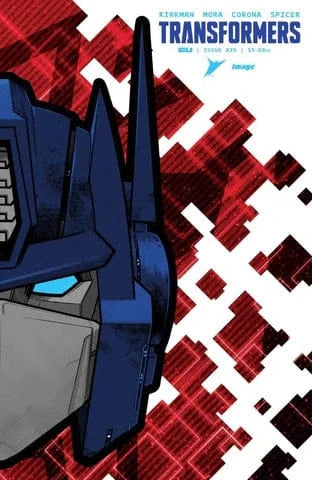 Image Comics Comic Books > Incentives TRANSFORMERS #25 WRAPAROUND DIECUT FOIL COVER 70985304489502511