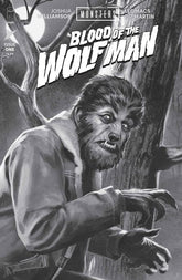 Image Comics Comic Books > Incentives UNIVERSAL MONSTERS BLOOD OF THE WOLF MAN #1 (OF 4) CVR D INC 1:25 JOSHUA MIDDLETON CLASSIC HORROR B&W VAR 70985304716200141 0426IM0308
