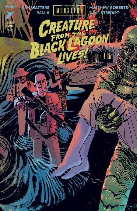 Image Comics Comic Books > Incentives UNIVERSAL MONSTERS CREATURE FROM THE BLACK LAGOON LIVES #2 (OF 4) CVR C INC 1:10 DANI VAR '70985303971600231 0324IM297