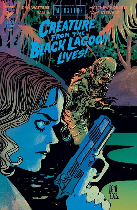 Image Comics Comic Books > Incentives UNIVERSAL MONSTERS CREATURE FROM THE BLACK LAGOON LIVES! #4 (OF 4) CVR C INC 1:10 DANI CONNECTING VAR 70985303971600431 0524IM376