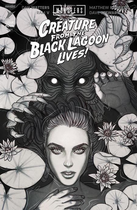 Image Comics Comic Books > Incentives UNIVERSAL MONSTERS CREATURE FROM THE BLACK LAGOON LIVES! #4 (OF 4) CVR D INC 1:25 JENNY FRISON CLASSIC HORROR VAR 70985303971600441 0524IM377