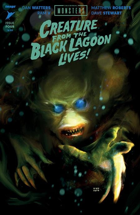 Image Comics Comic Books > Incentives UNIVERSAL MONSTERS CREATURE FROM THE BLACK LAGOON LIVES! #4 (OF 4) CVR F INC 1:75 MARTIN SIMMONDS VAR 70985303971600461 0524IM379