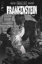 IMAGE COMICS Comic Books > Incentives UNIVERSAL MONSTERS FRANKENSTEIN #2 (OF 4) CVR D 1:25 INCV 70985304062000241