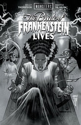 Image Comics Comic Books > Incentives UNIVERSAL MONSTERS THE BRIDE OF FRANKENSTEIN LIVES #3 (OF 4) CVR D INC 1:25 FRANCIS MANAPUL CLASSIC HORROR B&W VAR (Release Date: 12/23/2026) 70985304888600341 1026IM0474