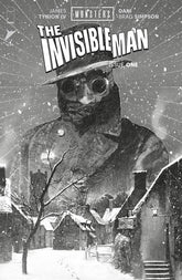 Image Comics Comic Books > Incentives UNIVERSAL MONSTERS THE INVISIBLE MAN #1 (OF 4) CVR D INC 1:25 JOSHUA MIDDLETON CLASSIC HORROR B&W VAR 70985304411600141 0625IM264