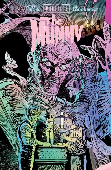 Image Comics Comic Books > Incentives UNIVERSAL MONSTERS THE MUMMY #1 (OF 4) CVR C INC 1:10 GUILLEM MARCH CONNECTING VAR 70985304270900131 0125IM311