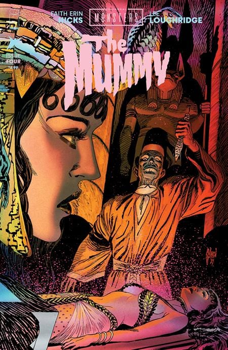 Image Comics Comic Books > Incentives UNIVERSAL MONSTERS THE MUMMY #4 (OF 4) CVR C INC 1:10 GUILLEM MARCH CONNECTING VAR 70985304270900431 0425IM428