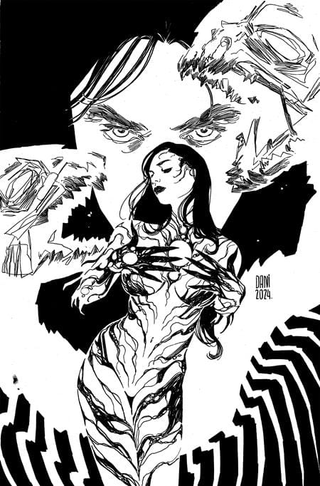 Image Comics Comic Books > Incentives WITCHBLADE #12 (2024) CVR E INC 1:25 DANI B&W VIRGIN VAR 70985304035401251 0525IM806