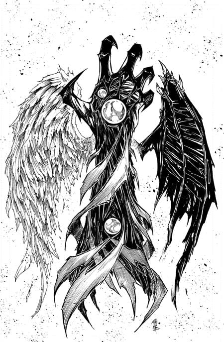 Image Comics Comic Books > Incentives WITCHBLADE #13 CVR D INC 1:10 GIUSEPPE CAFARO B&W VIRGIN VAR 70985304035401341 0625IM419