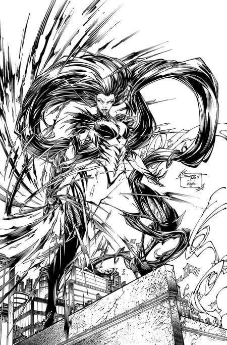 Image Comics Comic Books > Incentives WITCHBLADE #17 CVR C INC 1:25 BRETT BOOTH & SAL REGLA B&W VAR 70985304035401731 1025IM0446