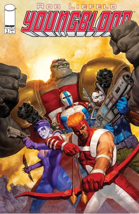 Image Comics Comic Books > Incentives YOUNGBLOOD #1 (2025) CVR I INC 1:50 EM GIST VAR 70985304513700191 0925IM0255