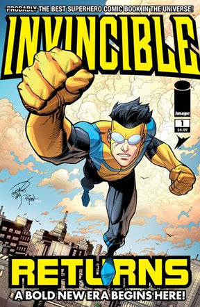 INVINCIBLE RETURNS FACSIMILE EDITION #1 - ALL COVERS BUNDLE