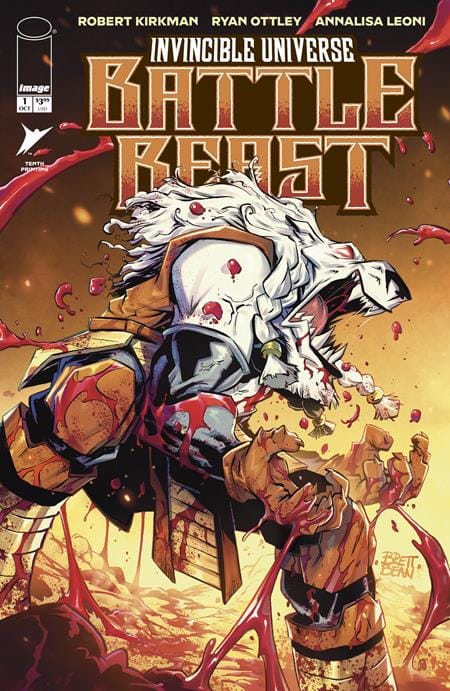 Image Comics Comic Books INVINCIBLE UNIVERSE BATTLE BEAST #1 10TH PTG CVR C BRETT BEAN VAR (Release Date: 10/14/2026) 70985304975300131 0826IM8146