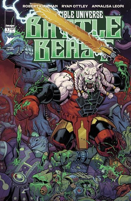 Image Comics Comic Books INVINCIBLE UNIVERSE BATTLE BEAST #1 10TH PTG CVR E NICK BRADSHAW & JIM CHARALMPIDIS VAR (Release Date: 10/14/2026) 70985304975300151 0826IM8148